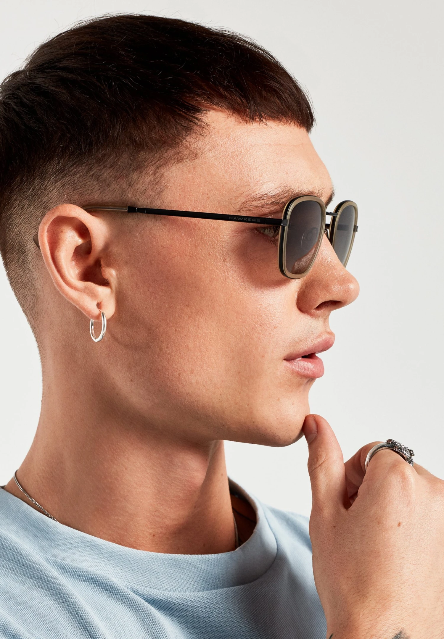 HAWKERS Chain - Zonnebril - Black 2 HAWKERS Chain - Zonnebril - Black - Afbeelding 2