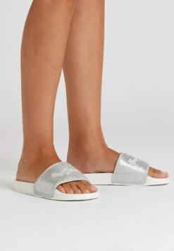 Pepe Jeans Slider Sweet W - Badslippers - Pearl Silver