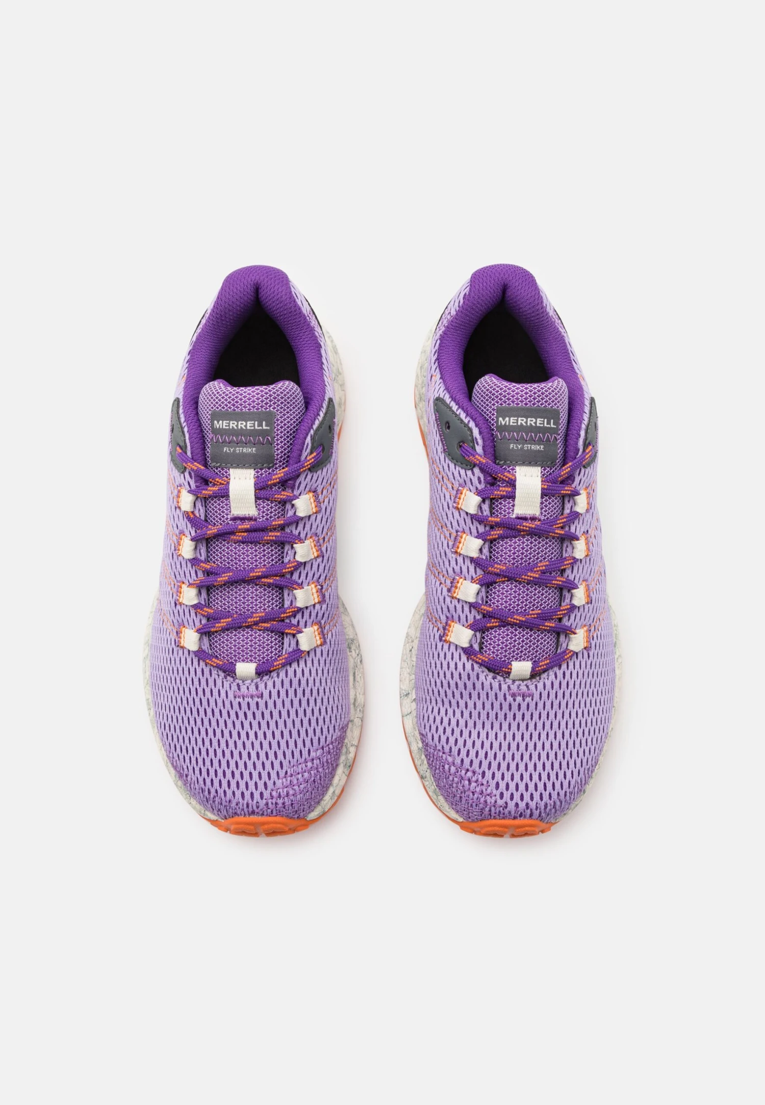 Merrell Fly Strike - Trail Hardloopschoenen - Lilac/Orange/Grey 4 Merrell Fly Strike - Trail Hardloopschoenen - Lilac/Orange/Grey - Afbeelding 4