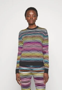 Missoni Crewneck - Trui - Black/Multicolor -Kleding Discount Winkel 411bb70718e743ce8076f7bc0b434325