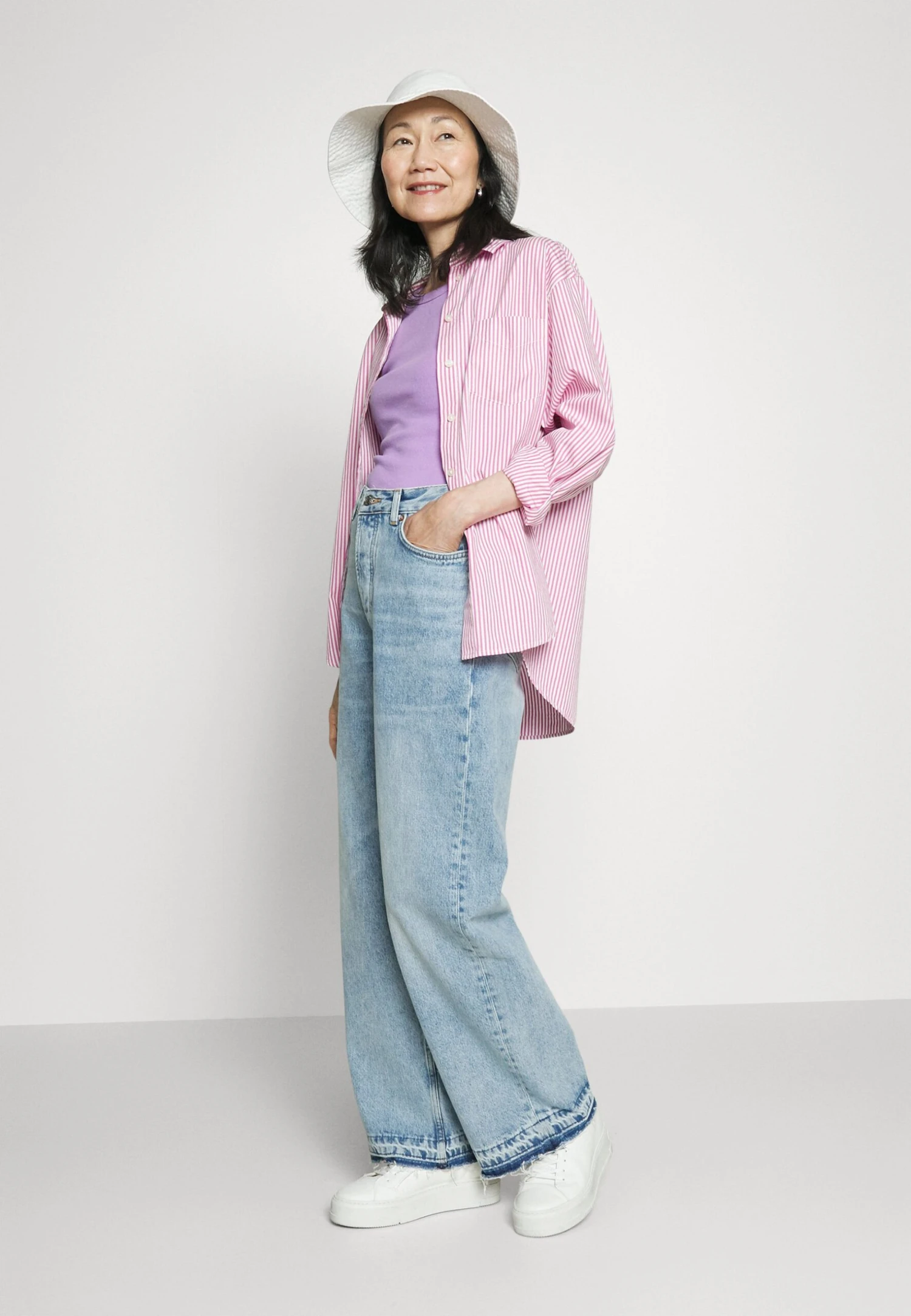 SAMSØE SAMSØE Shelly - Relaxed Fit Jeans - Light Heritage 4 SAMSØE SAMSØE Shelly - Relaxed Fit Jeans - Light Heritage - Afbeelding 4