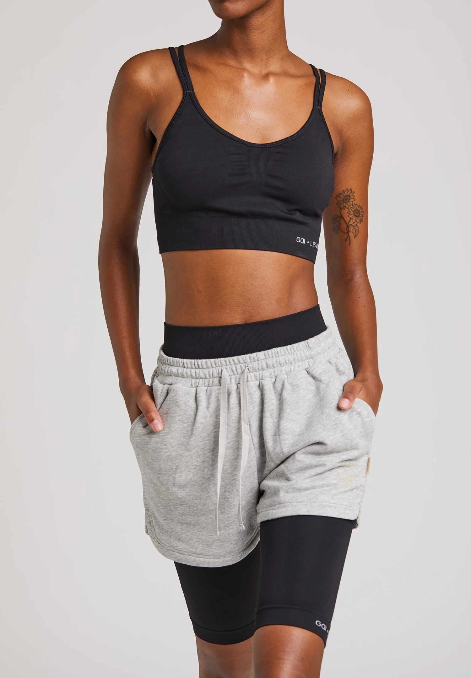 Shorts - Grey Melange 1 Shorts - Grey Melange