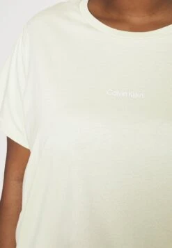 Calvin Klein Inclu Micro Logo - T-Shirt Basic - Vintage Ivory -Kleding Discount Winkel 42b5e24183644588807369131b46d765
