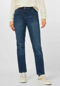 Cecil Slim Fit Jeans - Blau