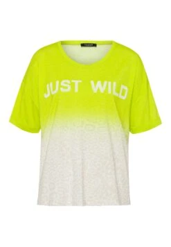 1/2 Ärmel Exotic Adventure - T-Shirt Print - Ecru Limette -Kleding Discount Winkel 4492767f884c41c0a177cc45d20cae19