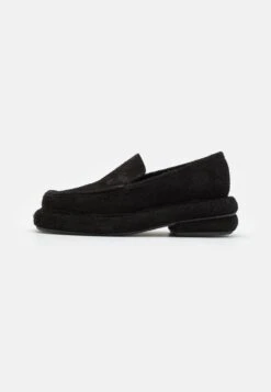 Stacked Loafer- Instappers - Black