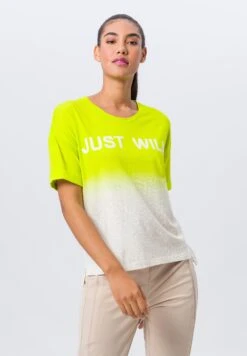 1/2 Ärmel Exotic Adventure - T-Shirt Print - Ecru Limette