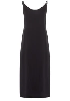 Double Slip - Jurk - Black -Kleding Discount Winkel 48d4da6609a94f27b24fde144dc0bfd5