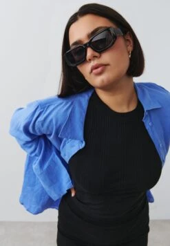 Gina Tricot Lovisa - Overhemdblouse - Sea Blue -Kleding Discount Winkel 4b4f7477cdcf4173beea82ce437e6a52