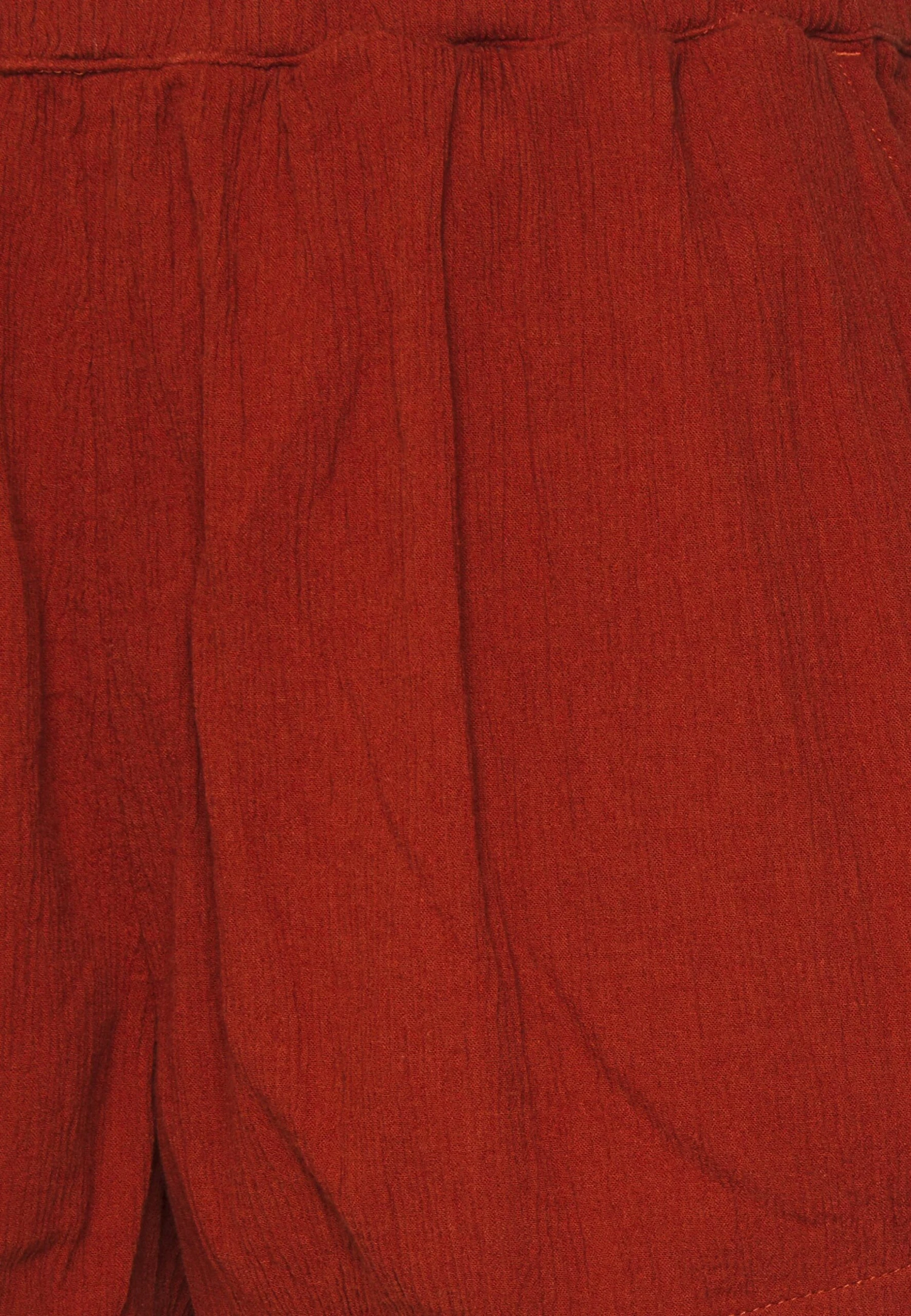 Edc By Esprit Crinkle - Shorts - Terracotta 5 Edc By Esprit Crinkle - Shorts - Terracotta - Afbeelding 5