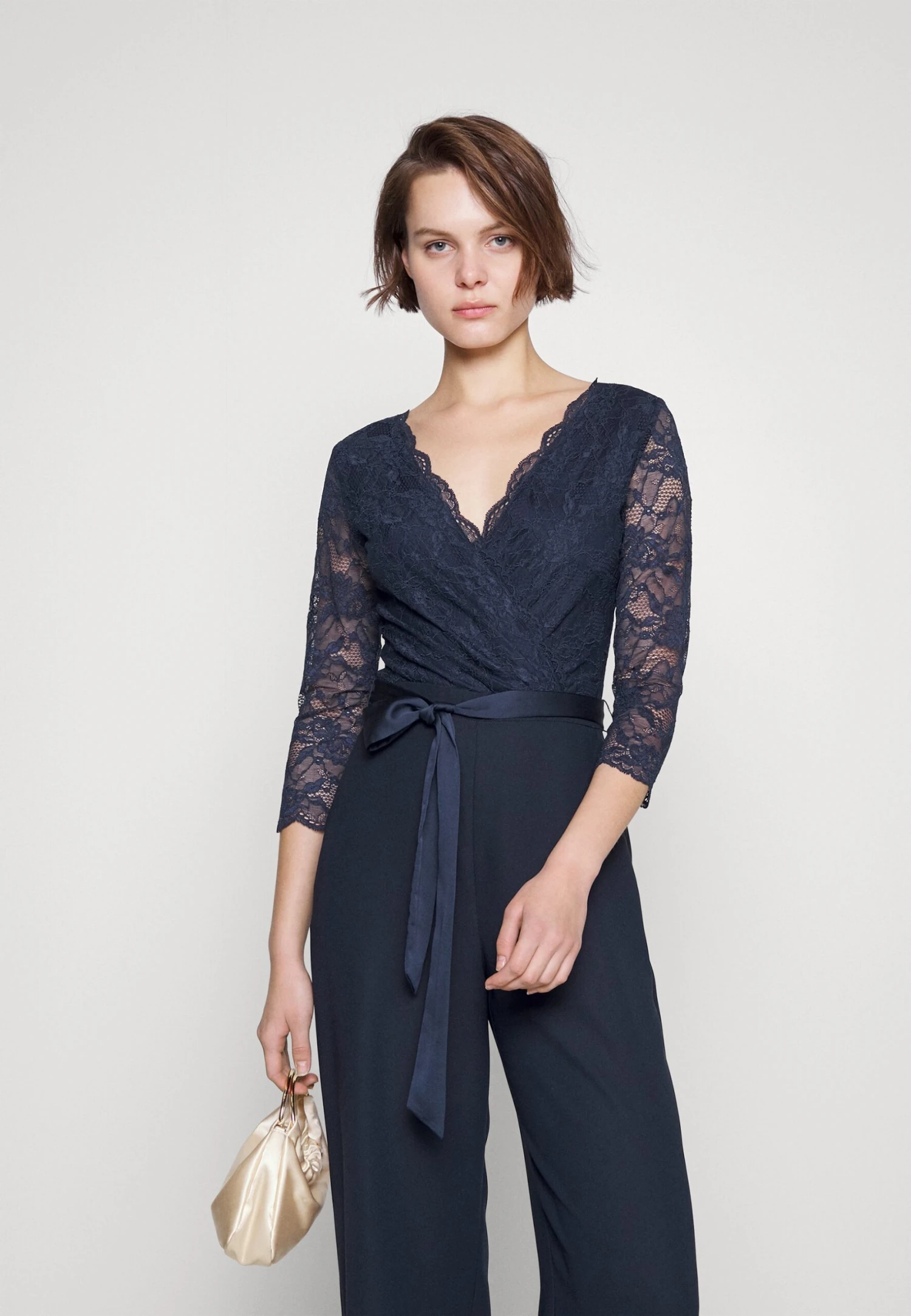 SWING Jumpsuit- Jumpsuit - Navy 4 SWING Jumpsuit- Jumpsuit - Navy - Afbeelding 4