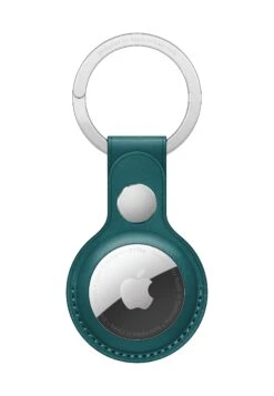 APPLE Airtag Leather Key Ring - Overige Accessoires - Forest Green