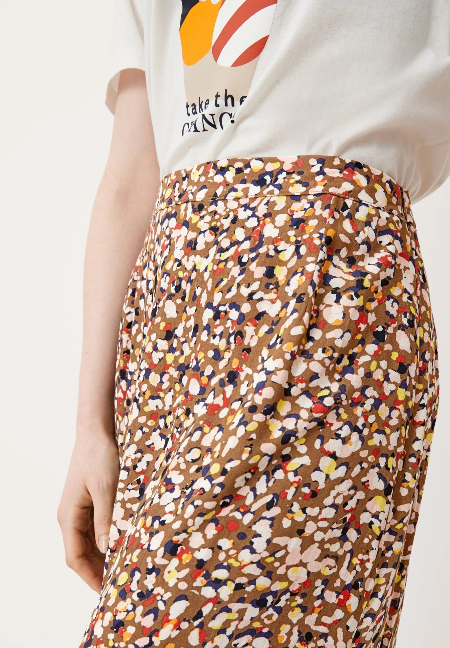 S.Oliver Rokken - A-Lijn Rok - Brown 1 S.Oliver Rokken - A-Lijn Rok - Brown