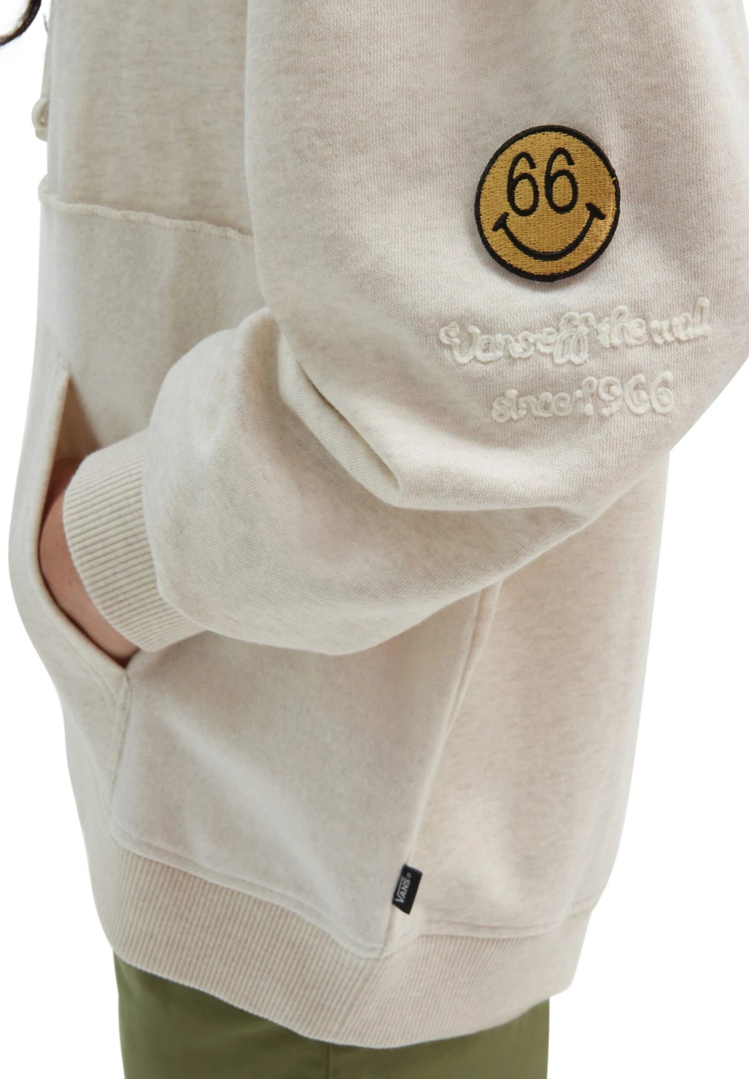 Vans Flip It - Hoodie - Oatmeal Heather 4 Vans Flip It - Hoodie - Oatmeal Heather - Afbeelding 4