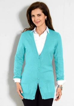 Vest - Türkis 12 Vest - Türkis -Kleding Discount Winkel 4f218a44157c46dcba8c70cd56759700