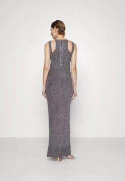 HERVE LEGER Variegated Rib Gown - Cocktailjurk - Grey -Kleding Discount Winkel 521d67e20fb84ed092809b90f482a72b
