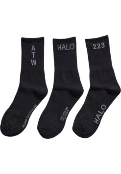 Halo 3-Pack - Sokken - Black