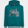 FUBU Varsity Heavy Hoodie Unisex - Hoodie - Green/Black