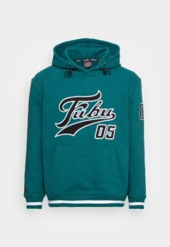 FUBU Varsity Heavy Hoodie Unisex - Hoodie - Green/Black