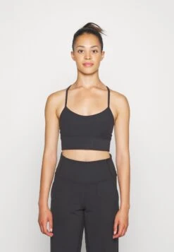 Lululemon Flow Y Longline *Nulu - Sport-Bh Met Light Support - Black -Kleding Discount Winkel 57a673c3240b4603a39ea603e7226b56