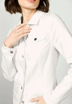 Spijkerjas - Ecru -Kleding Discount Winkel 57f15a3ba90049d4acc254e5da3e444c