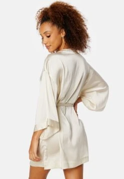 Fiora - Badjas - Beige -Kleding Discount Winkel 5908ef6a68be47829e3d8baa7fab0f14