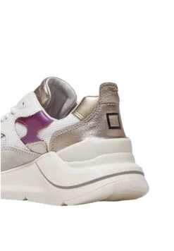 D.A.T.E. Fuga Dragon - Sneakers Laag - White Fuxia -Kleding Discount Winkel 5b12206e05a943d884a505bb34297f81