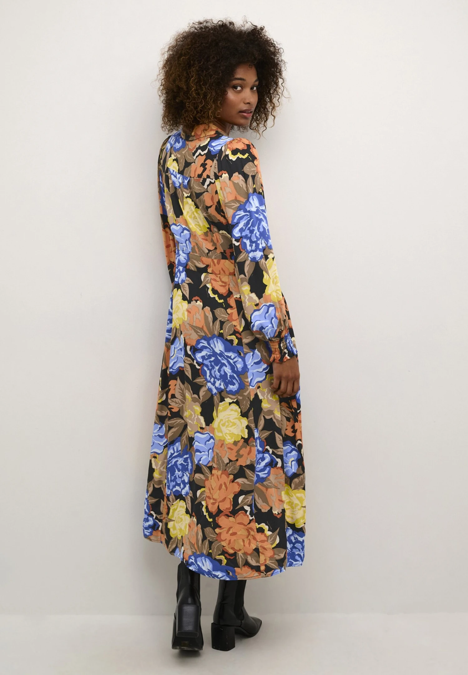 Culture Virna- Blousejurk - Celery W O Foil 2 Culture Virna- Blousejurk - Celery W O Foil - Afbeelding 2