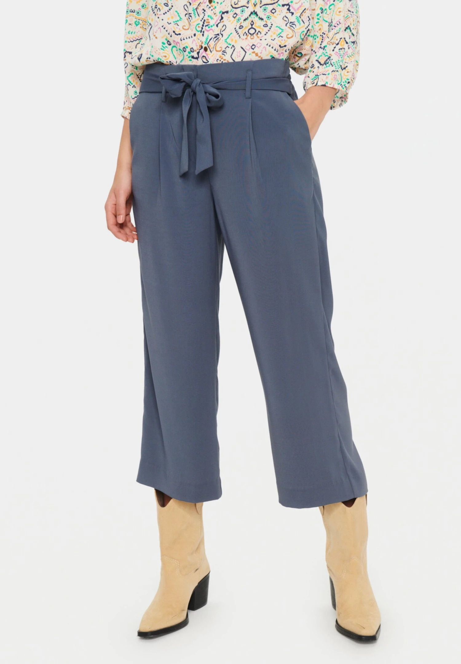 Saint Tropez Andrea - Broek - Ombre Blue 1 Saint Tropez Andrea - Broek - Ombre Blue