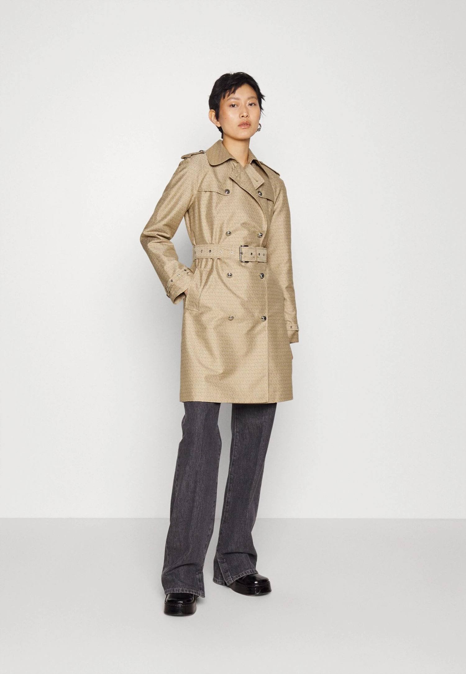 MICHAEL Michael Kors Logo Eco - Trenchcoat - Khaki 2 MICHAEL Michael Kors Logo Eco - Trenchcoat - Khaki - Afbeelding 2