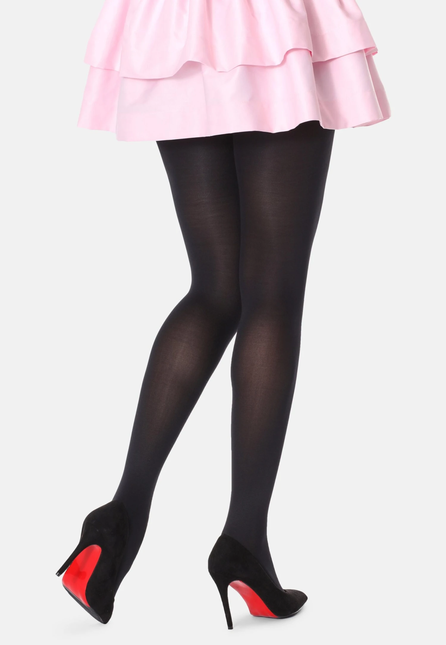 Weiblich - Panty - Black Neonpink 4 Weiblich - Panty - Black Neonpink - Afbeelding 4