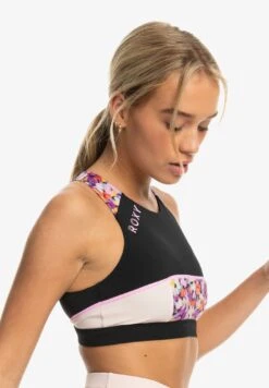 Roxy Active Crop - Bikinitop - Xkmn -Kleding Discount Winkel 6102e929e923458289d6558cf288d61c
