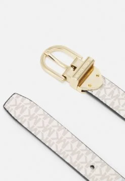 MICHAEL Michael Kors Reversible Belt - Riem - Navy/Gold-Coloured -Kleding Discount Winkel 61d6f894b3e04570ab08a3b3f748d186