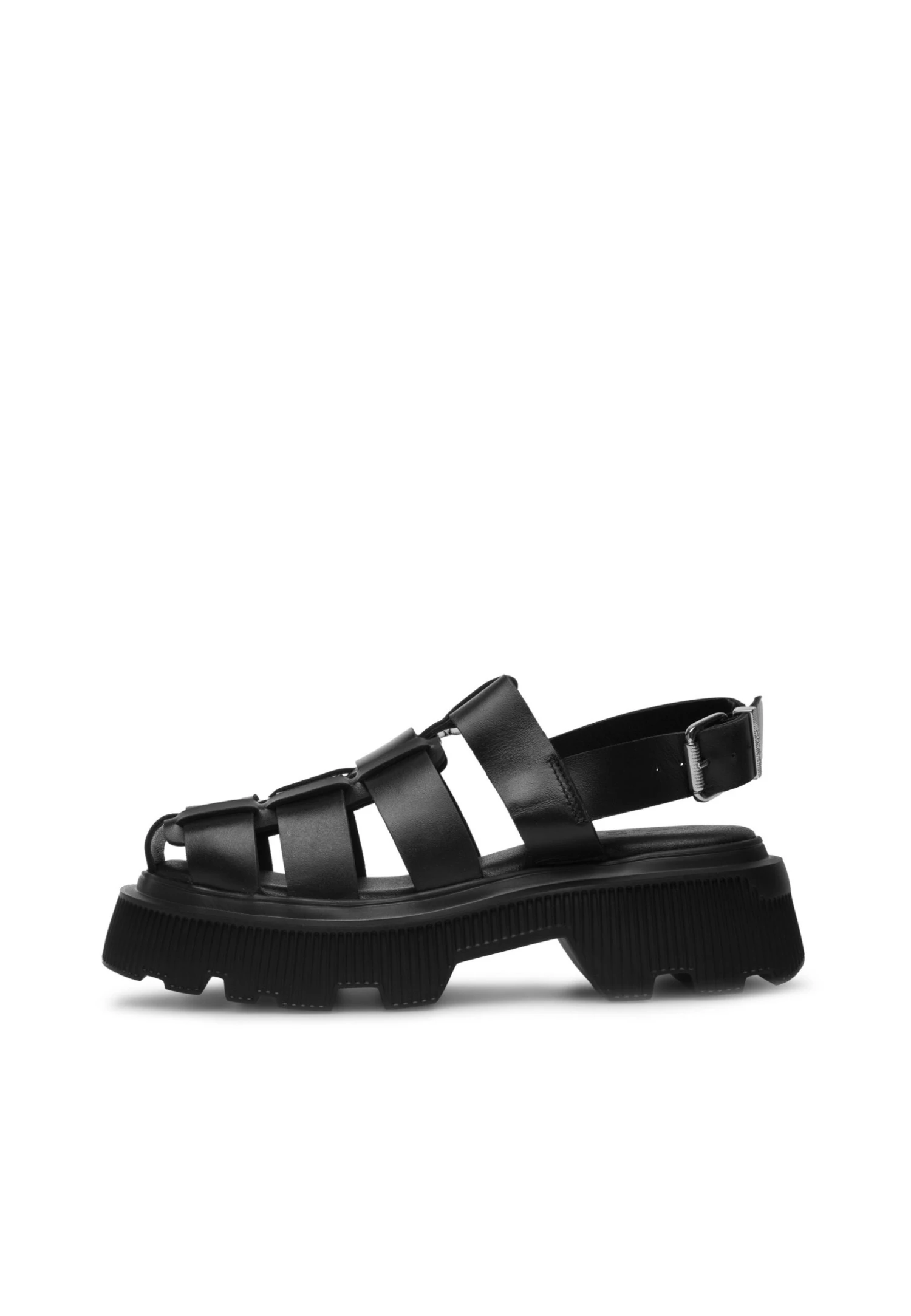 Tammy- Sandalen Met Plateauzool - Black 1 Tammy- Sandalen Met Plateauzool - Black