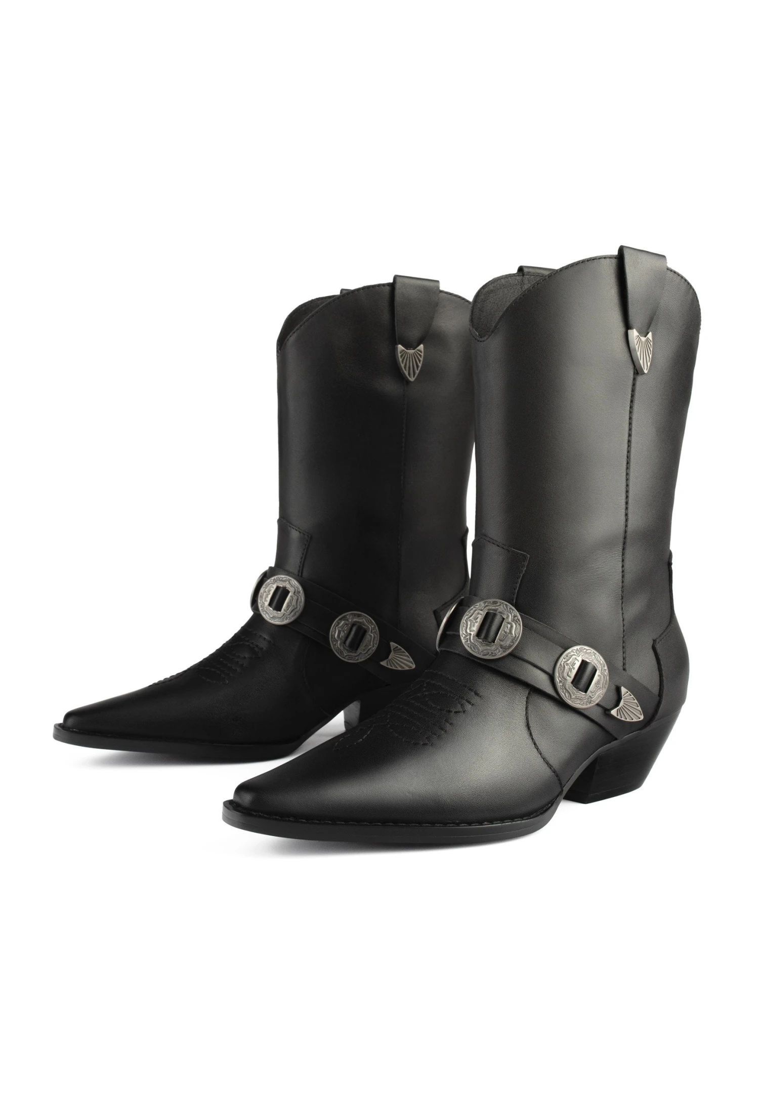 L37 Cast In Steel - Cowboy-/Bikerlaarsjes - Black 2 L37 Cast In Steel - Cowboy-/Bikerlaarsjes - Black - Afbeelding 2