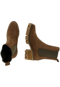 Bullboxer Enkellaarsjes Met Plateauzool - Brown -Kleding Discount Winkel 646950a911b142abb979208d89cfb1db