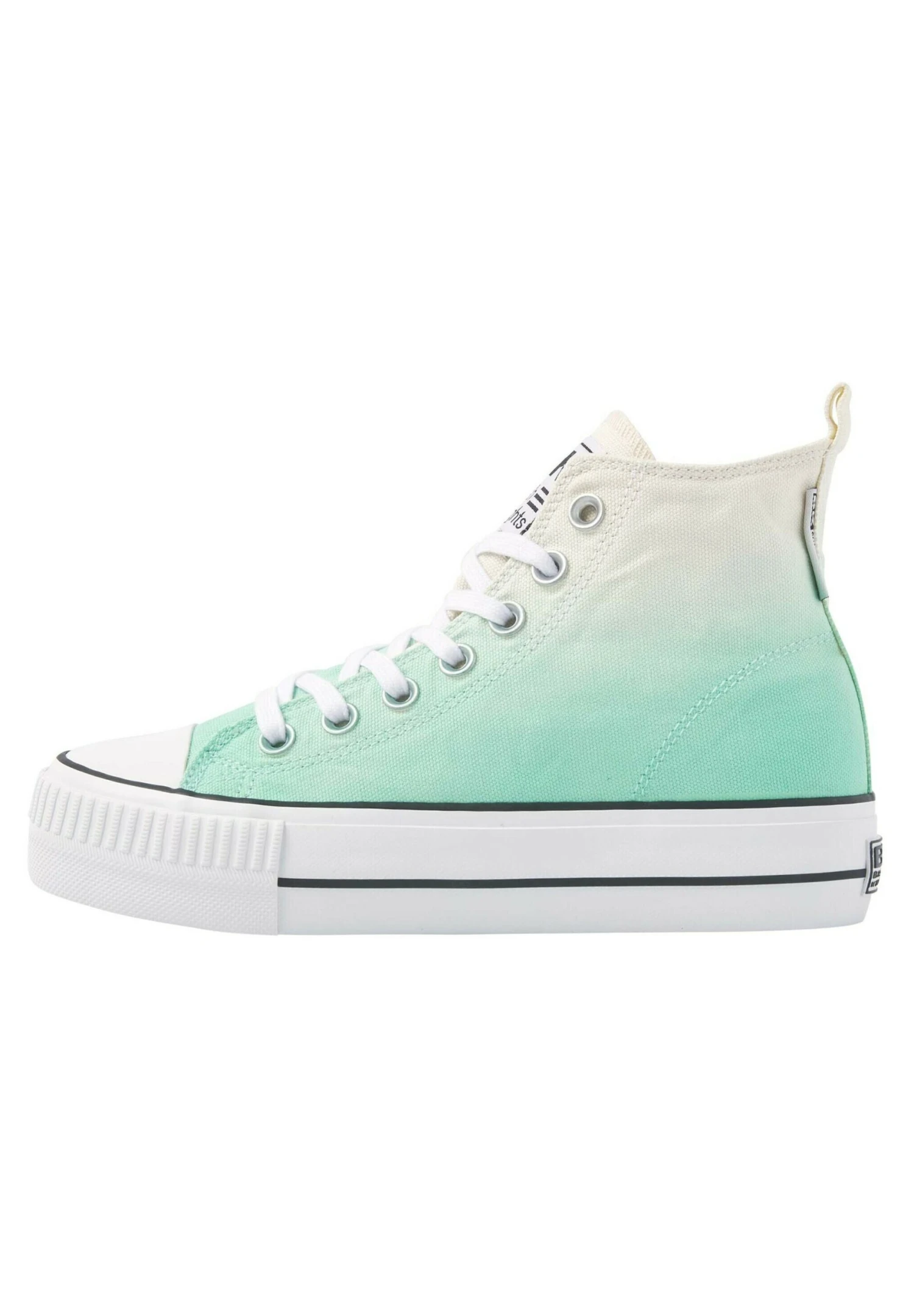British Knights Kaya Mid - Sneakers Hoog - Turquoise Creme Gradient 2 British Knights Kaya Mid - Sneakers Hoog - Turquoise Creme Gradient - Afbeelding 2