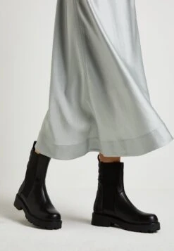 Vagabond Cosmo - Enkellaarsjes Met Plateauzool - Black