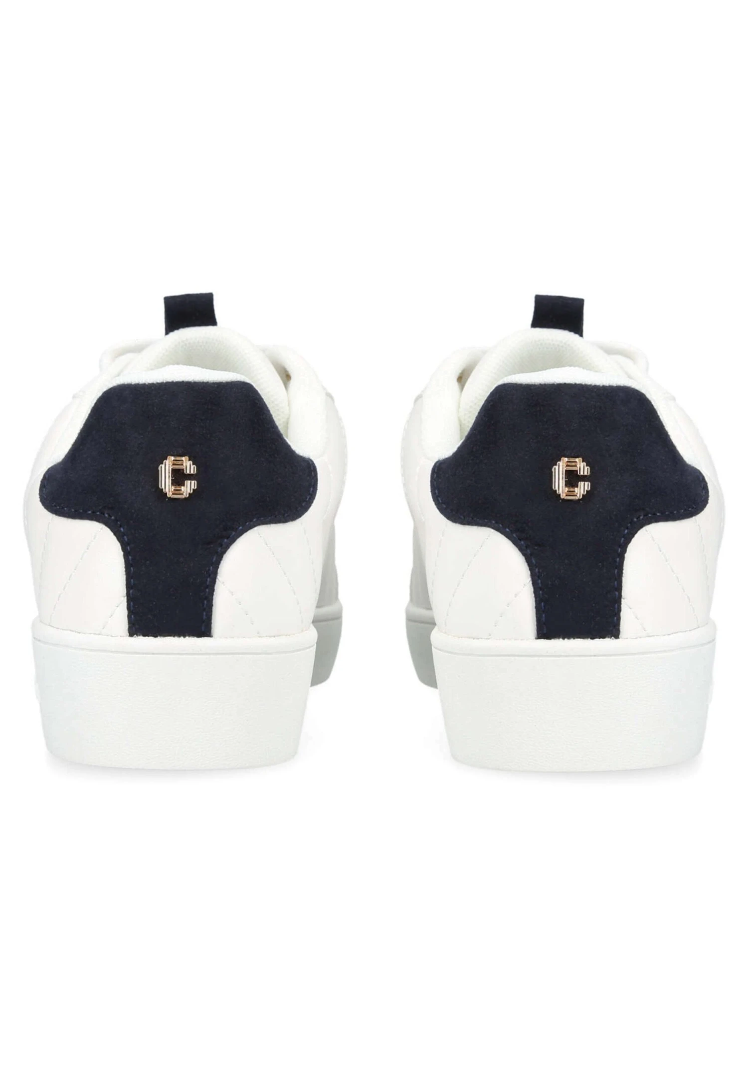 Carvela Joyful Quilt - Sneakers Laag - White/Navy 4 Carvela Joyful Quilt - Sneakers Laag - White/Navy - Afbeelding 4