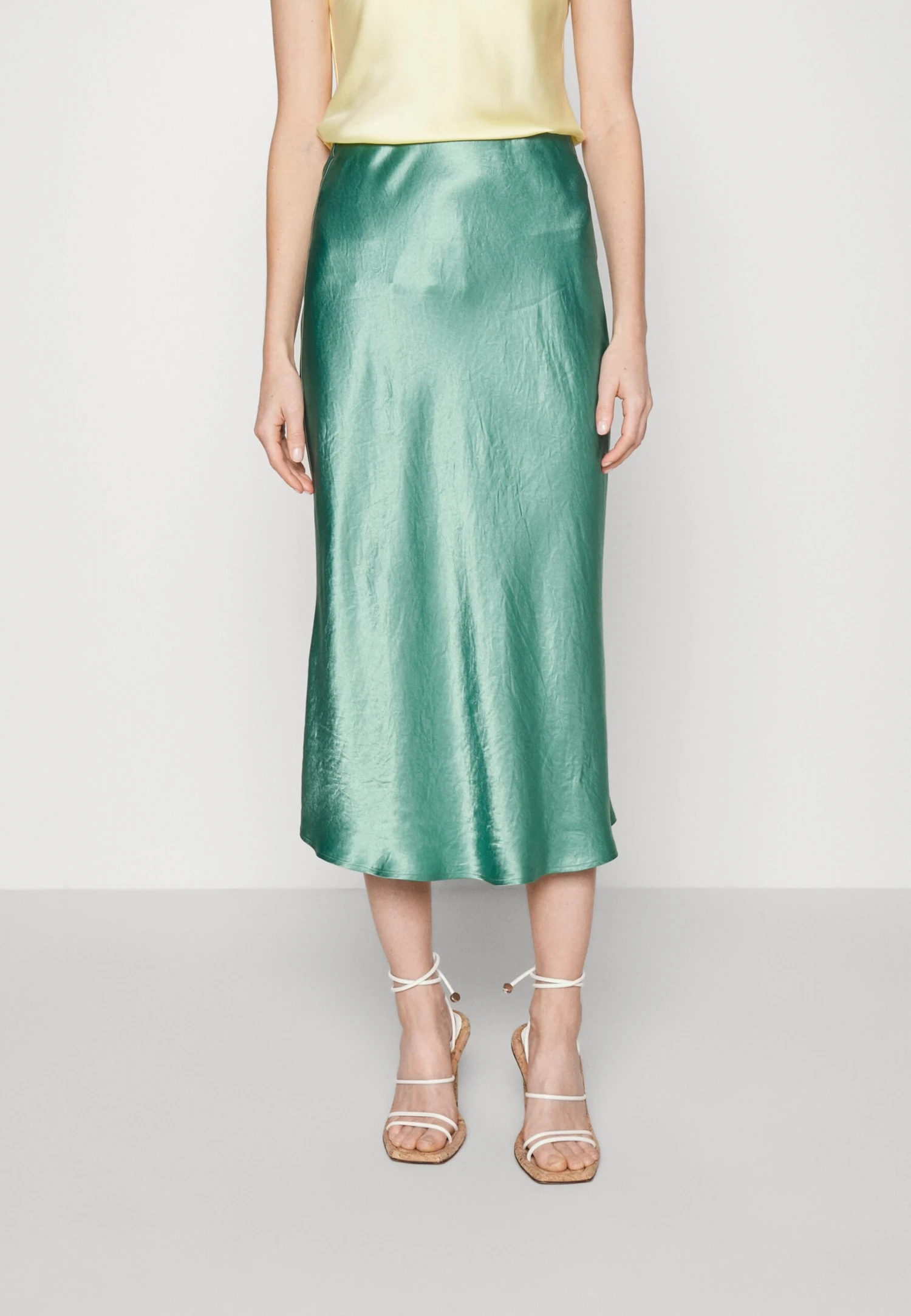 Max Mara Leisure Blando - A-Lijn Rok - Verde Acqua 1 Max Mara Leisure Blando - A-Lijn Rok - Verde Acqua