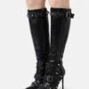 Steve Madden Finkle - Laarzen Met Hoge Hak - Black