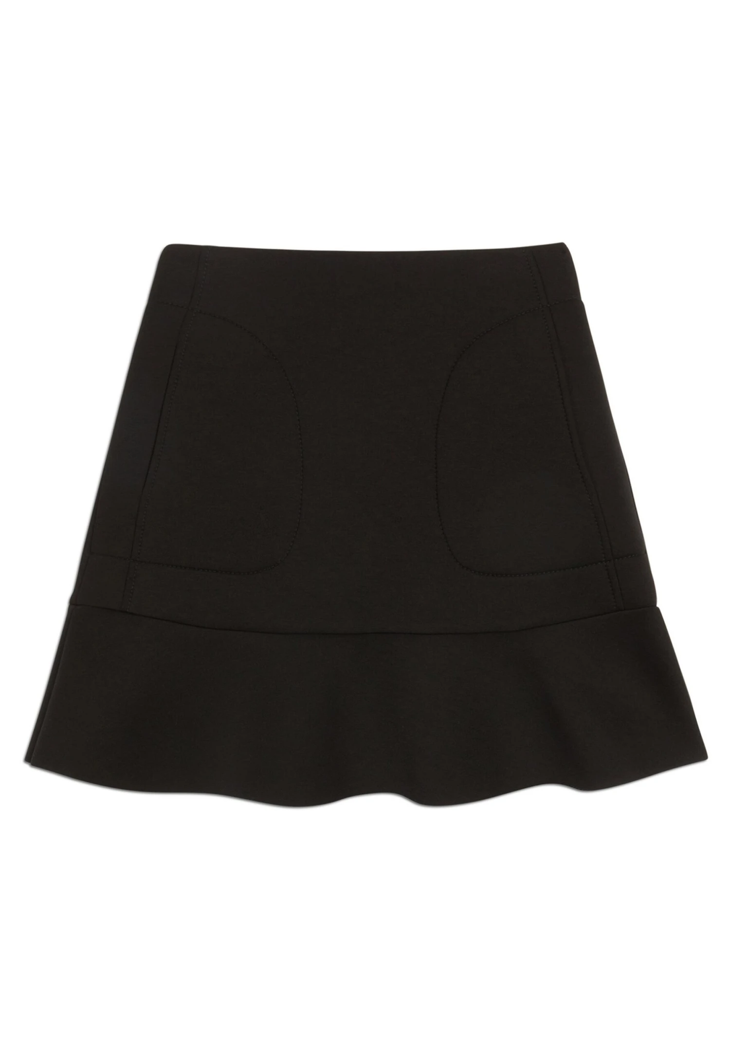 Trussardi Scuba - A-Lijn Rok - Black 3 Trussardi Scuba - A-Lijn Rok - Black - Afbeelding 3