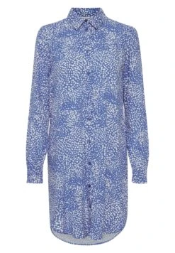 B.young Byjosa Long Shirt 2 - Overhemdblouse - Amparo Blue Mix -Kleding Discount Winkel 727b33cb41fd466ba383e44b71904317