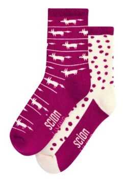 Next 2 Pack - Sokken - Magenta Mr Fox