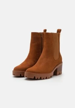 Anna Field Enkellaarsjes Met Plateauzool - Cognac -Kleding Discount Winkel 730a7bf18c484ab1996369c40c95693e