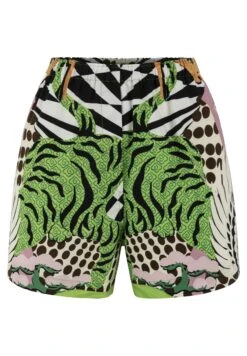 Twist Relaxed Fit Patterned - Shorts - Green -Kleding Discount Winkel 731f565b89174e59b3f69109f812c411