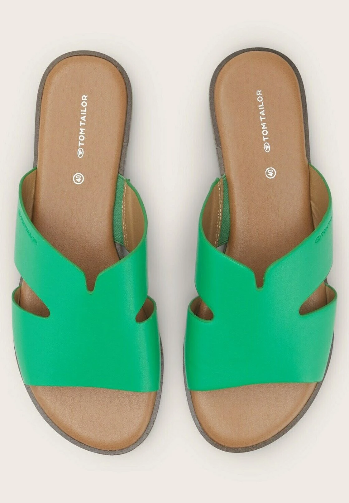 Tom Tailor Muiltjes - Green 2 Tom Tailor Muiltjes - Green - Afbeelding 2