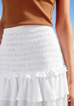 Next Shirred Standard - A-Lijn Rok - Optic White -Kleding Discount Winkel 75945cdb93924aa4b1ec6810a365d412