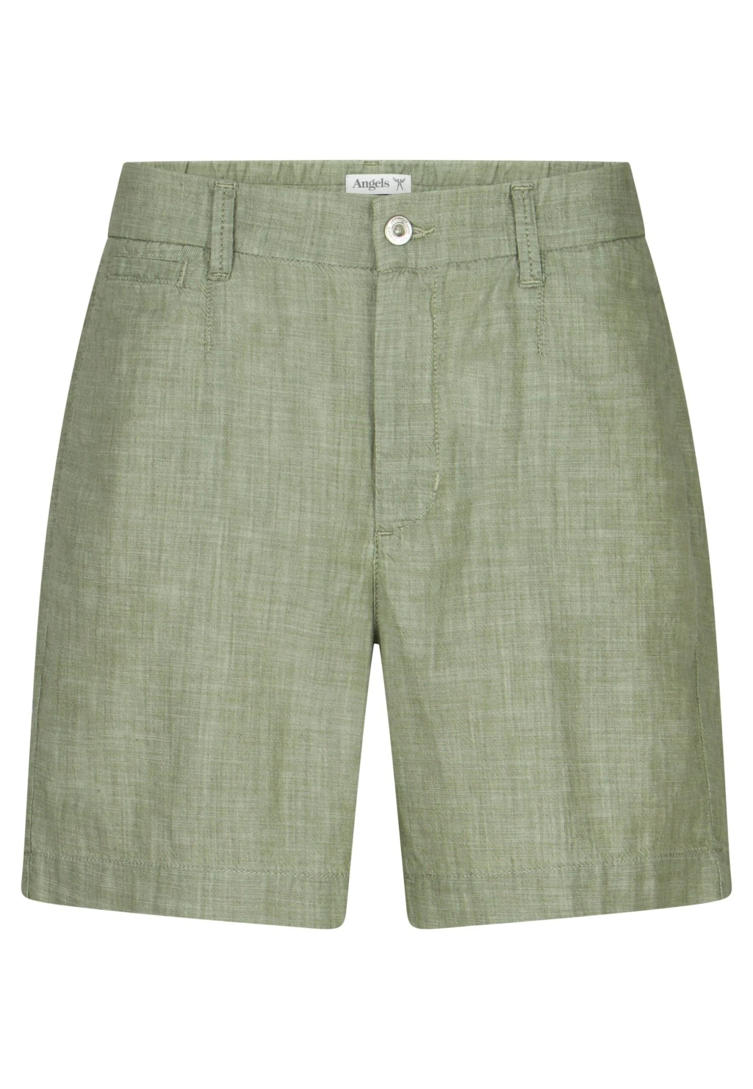 Angels Wide Leg Mit Leichtem- Shorts - Khaki 5 Angels Wide Leg Mit Leichtem- Shorts - Khaki - Afbeelding 5