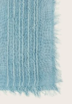 Tom Tailor Mit Fransen - Sjaal - Dusty Mint Blue -Kleding Discount Winkel 7776183e91704cafbd1435727025c958